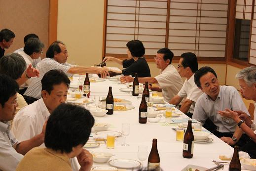 「県庁おもだか会・総会」その１懇親